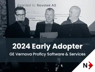 Novotek Norge 2024 Early Adopter